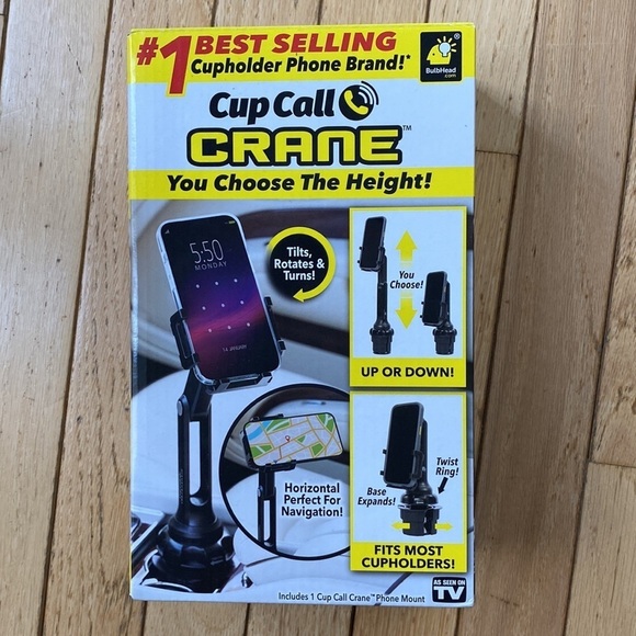 CRANE Cup Holder with adjustable height​​​​​ - Picture 3 of 6